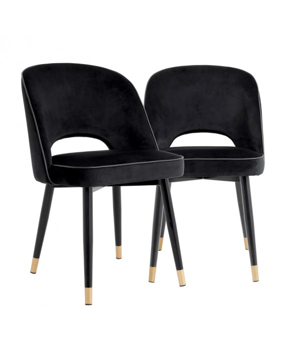 Kėdė "Cliff Black Velvet"