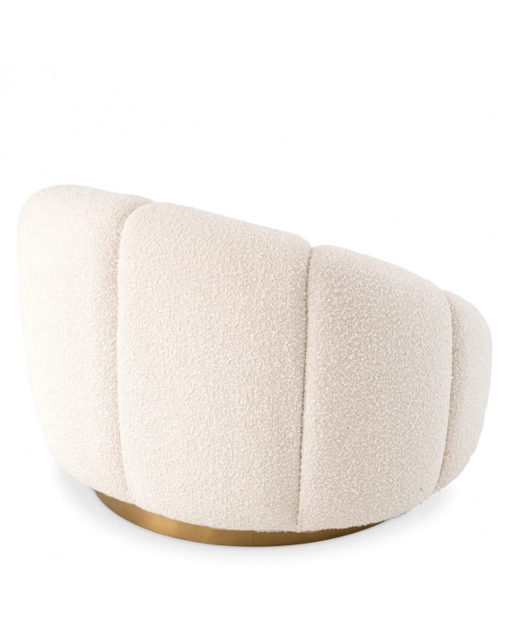 Fotelis "Inger" (bouclé cream)