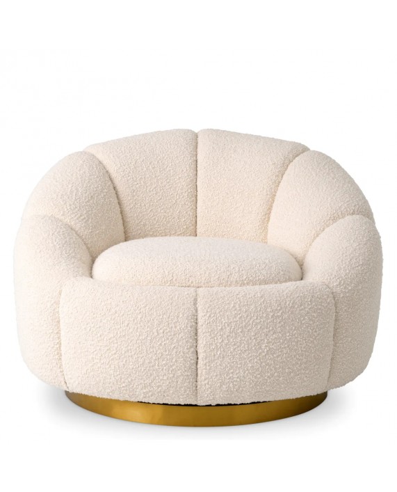 Fotelis "Inger" (bouclé cream)