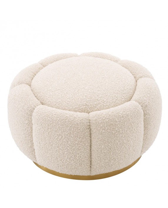 Pufas "Inger" (bouclé cream)