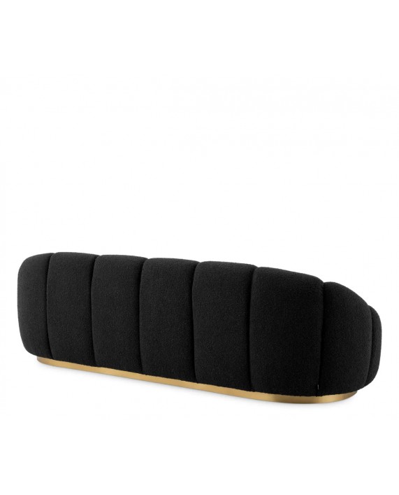 Sofa "Inger" (bouclé black)