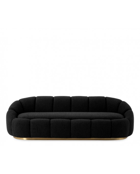 Sofa "Inger" (bouclé black)
