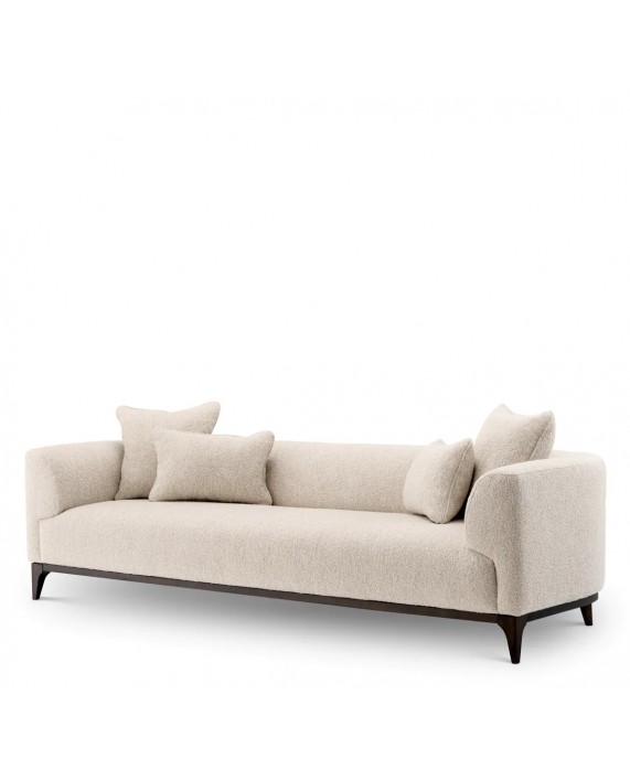 Sofa "Brannan" Bouclé chalk white Sofa "Brannan" Bouclé chalk white