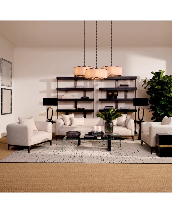 Sofa "Brannan" Bouclé chalk white