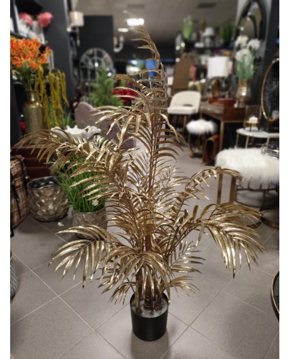 Auksinės spalvos dirbtinė palmė „Gold Palm“