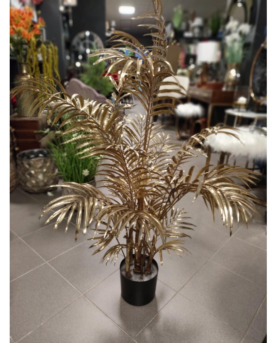 Auksinės spalvos dirbtinė palmė „Gold Palm“