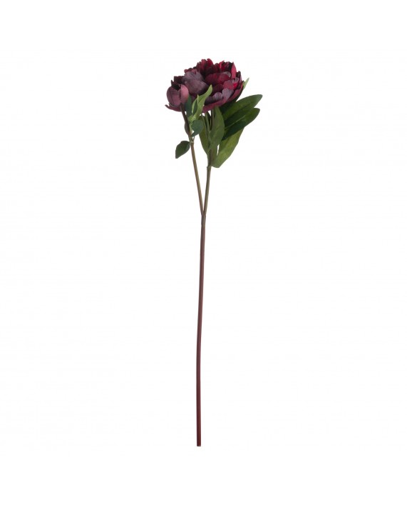 Dirbtinė gėlė "Peony Burgundy" 