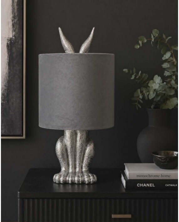 Stalo šviestuvas "Rabbit" (sidabro spalva)