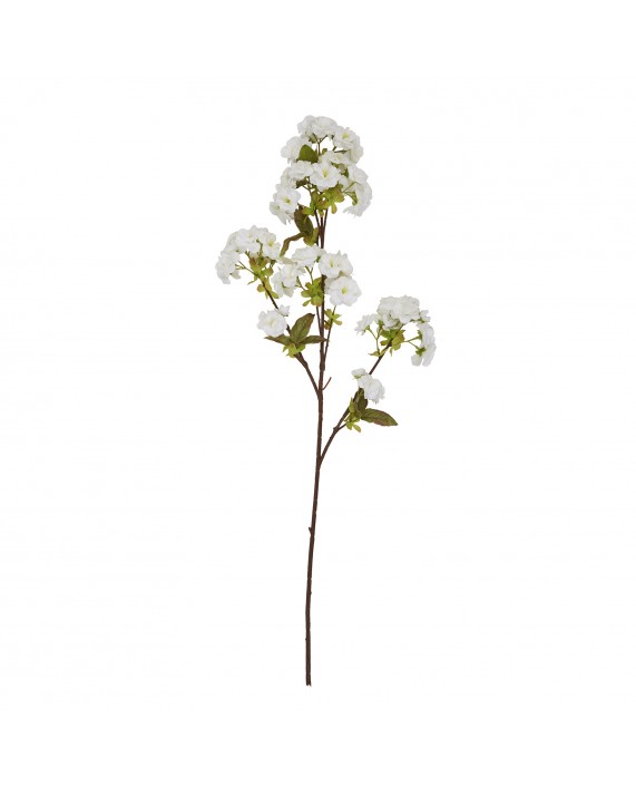 Dirbtinė žydinti šakelė "White Blossom"