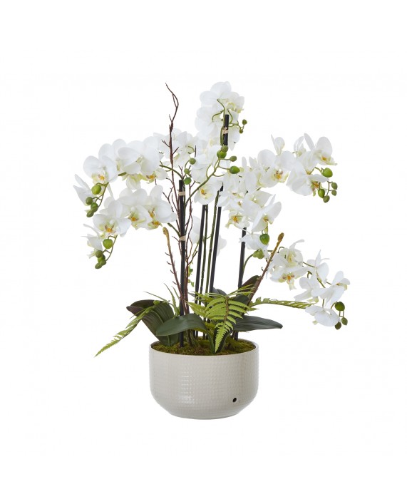 Dirbtinė gėlė "White Orchid"