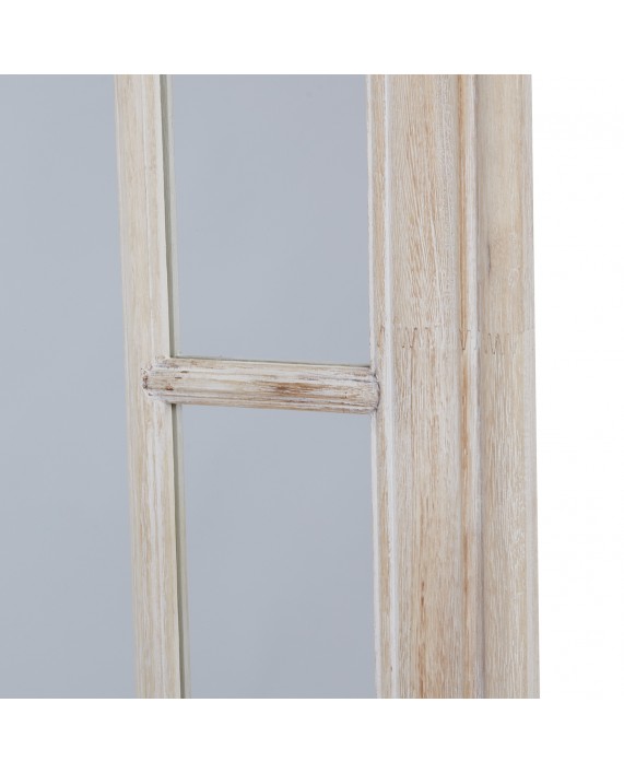 Didelis sieninis veidrodis „Washed Wood“