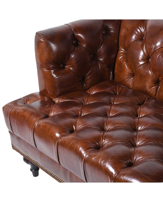 Sofa "Vintage Brown Chesterfield"