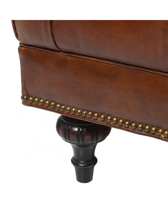 Sofa "Vintage Brown Chesterfield"