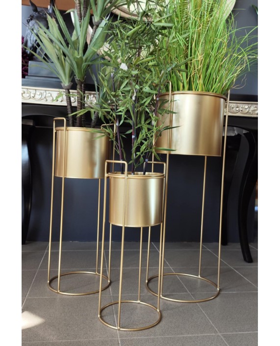 Gėlių stovas "Metal Gold"