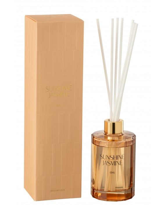 Aliejinis namų kvapas su lazdelėmis "Sunshine Jasmine", 200ml