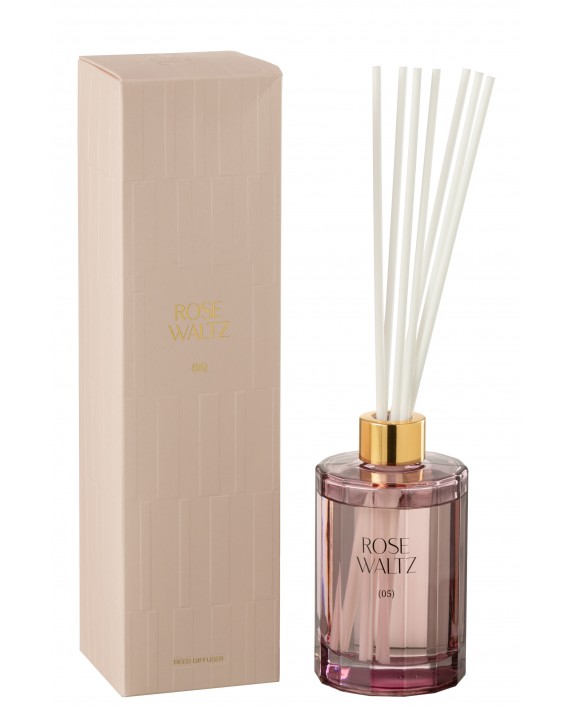 Aliejinis namų kvapas su lazdelėmis "Rose Waltz", 200ml