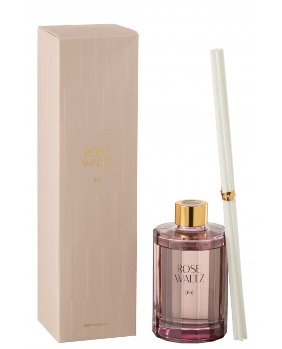 Aliejinis namų kvapas su lazdelėmis "Rose Waltz", 200ml