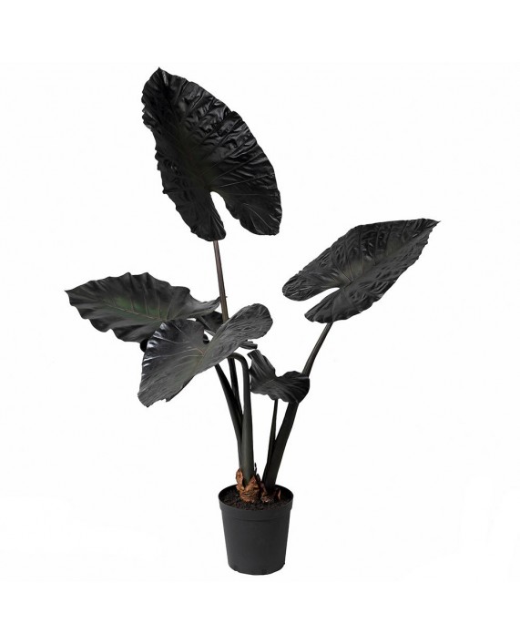 Dirbtinis augalas "Dark Burgundy Alocasia"