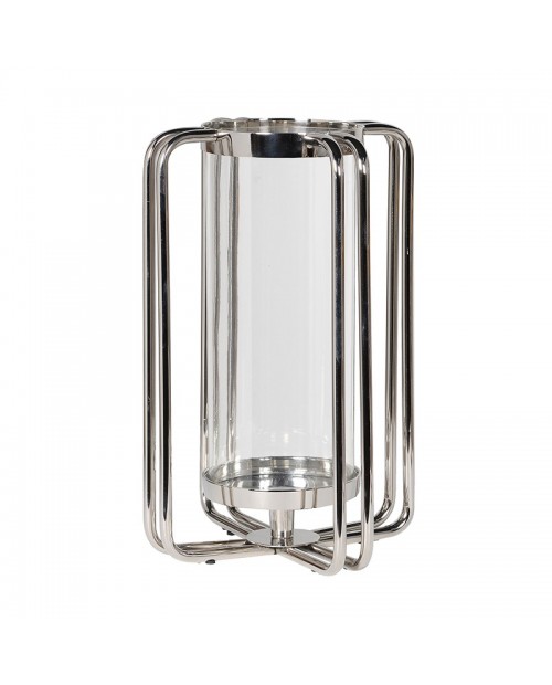Žvakidė "Silver and glass"