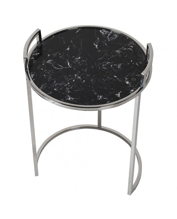 Šoninis staliukas "Marble Effect" 