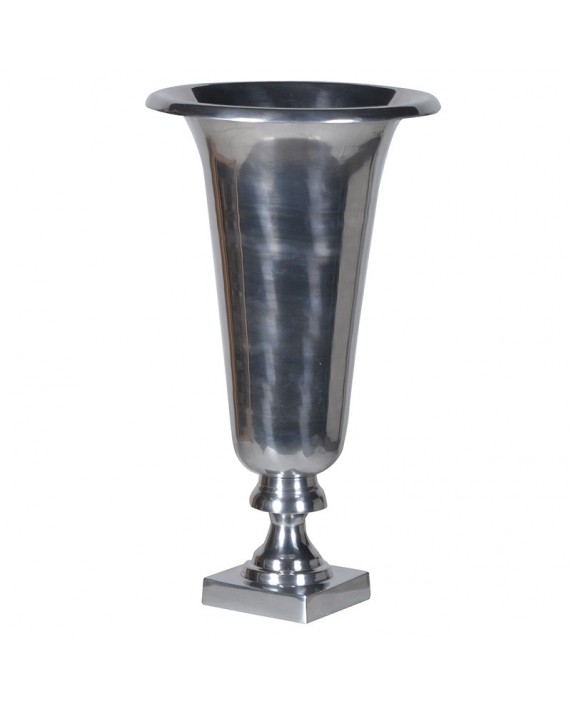 Poliruoto aliuminio vaza „Polished Aluminium“