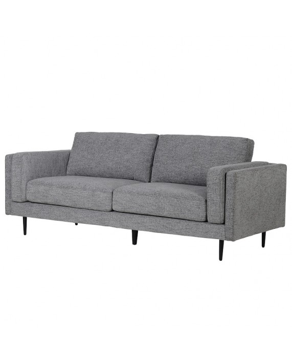 Pilka sofa "Speckle" (trivietė) 