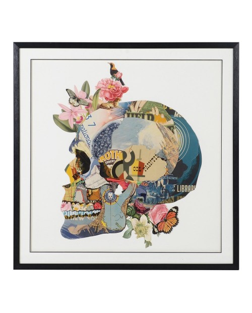 Paveikslas "Collage Vanitas Skull"