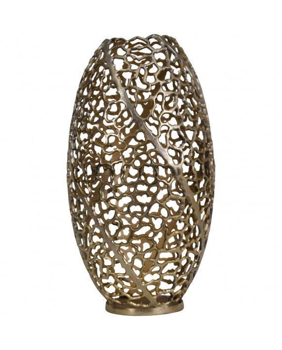 Dekoratyvinė vaza "Gold Coral Barrel"
