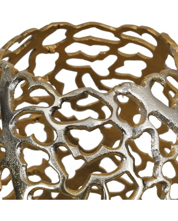 Dekoratyvinė vaza "Gold Coral Barrel"