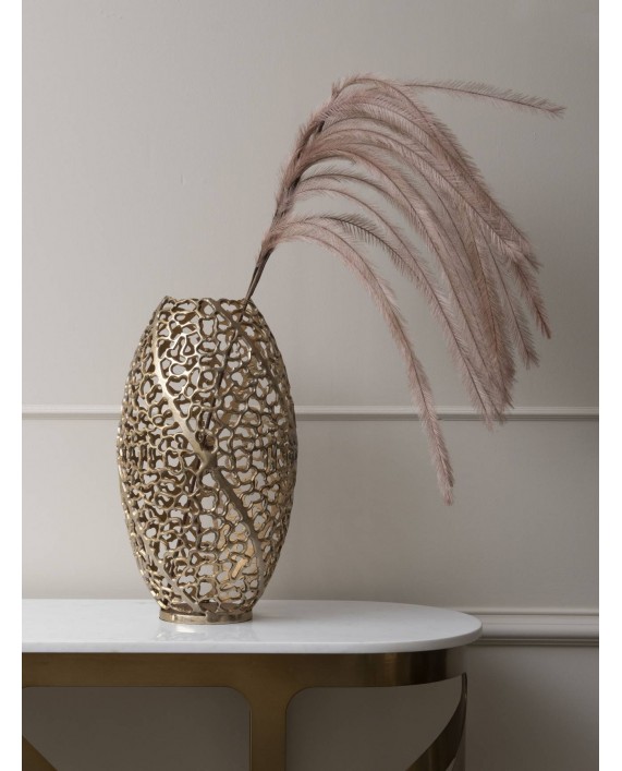 Dekoratyvinė vaza "Gold Coral Barrel"