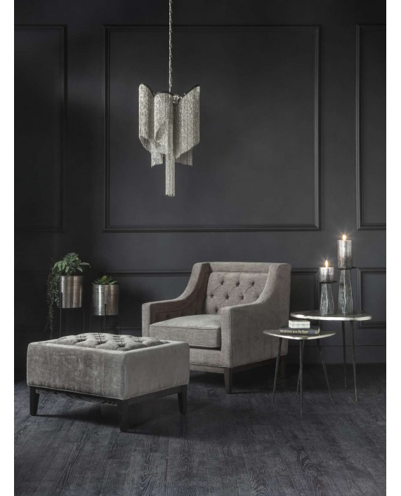 Fotelis "Theodore Warm Grey" 