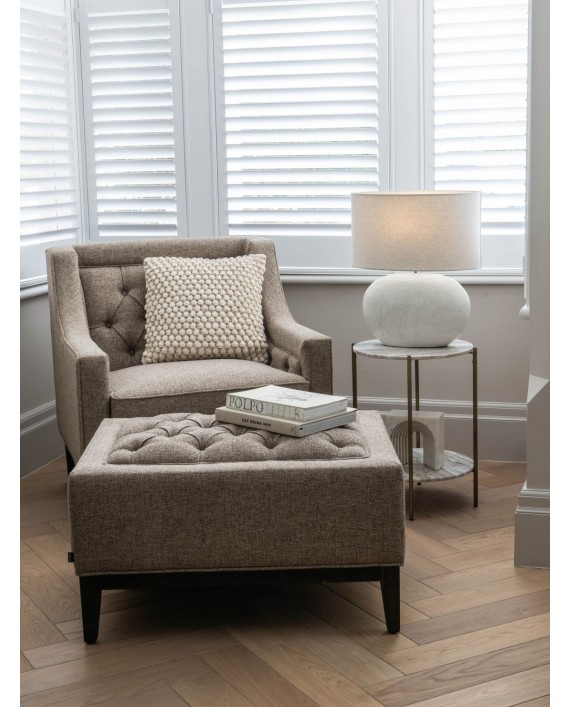 Fotelis "Theodore Dark Taupe" 