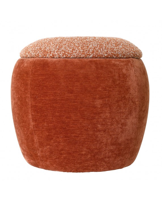 Pufas su daiktadėže "Clemance Terracotta"