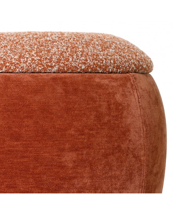 Pufas su daiktadėže "Clemance Terracotta"