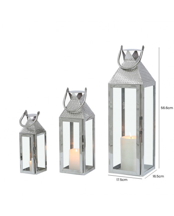 Žibintų komplektas "Nickel Towers" 