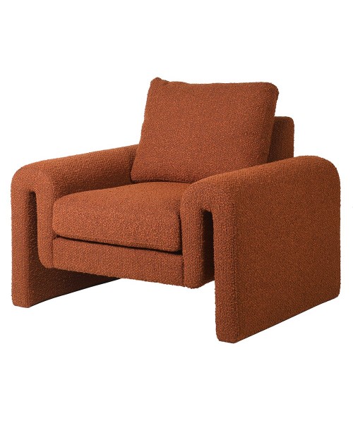 Fotelis "Memphis Moi Rust"