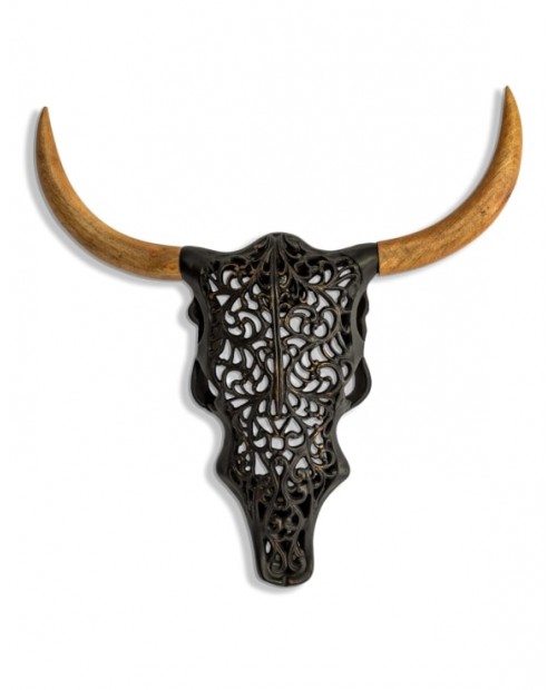 Sienos dekoracija "Tribal Bison Black"