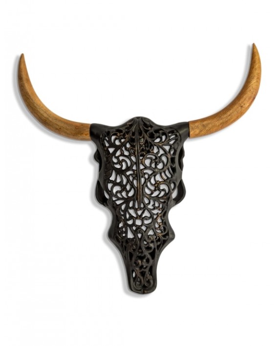 Sienos dekoracija "Tribal Bison Black"