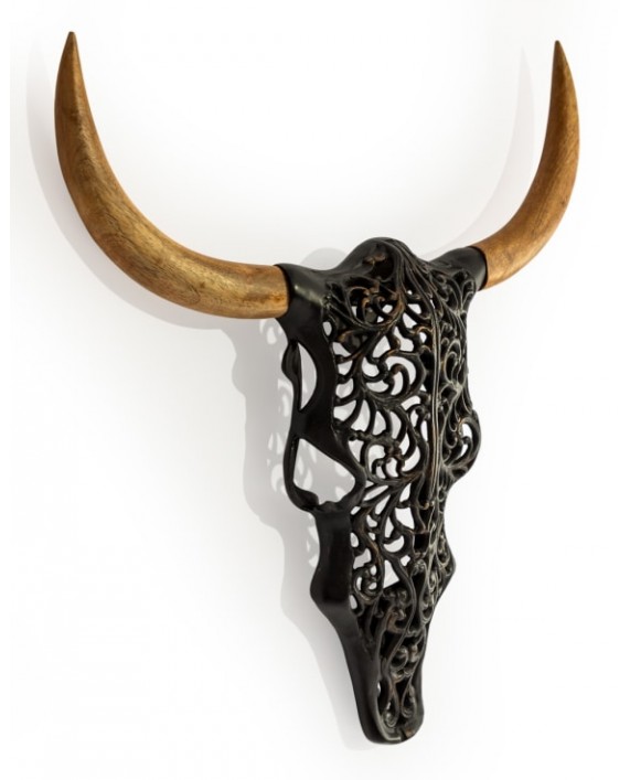 Sienos dekoracija "Tribal Bison Black"