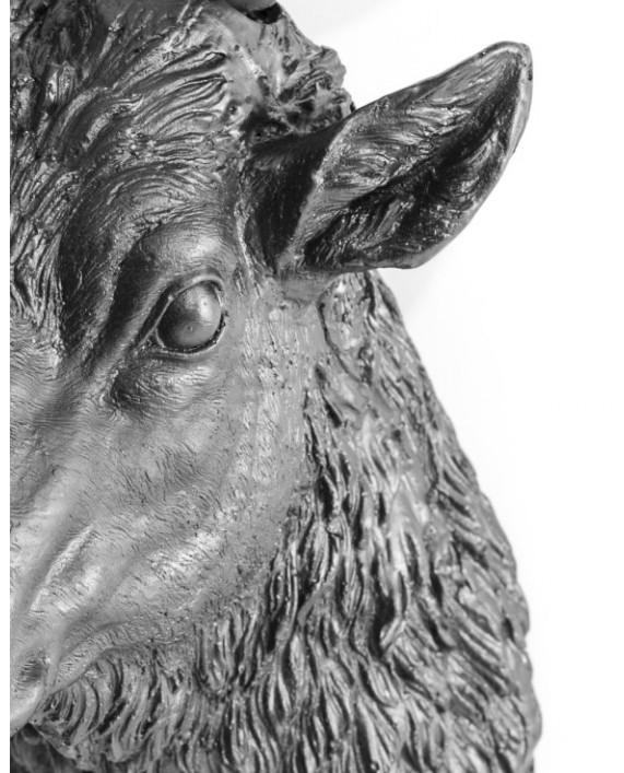 Sienos dekoracija elnio galva "Stag black"