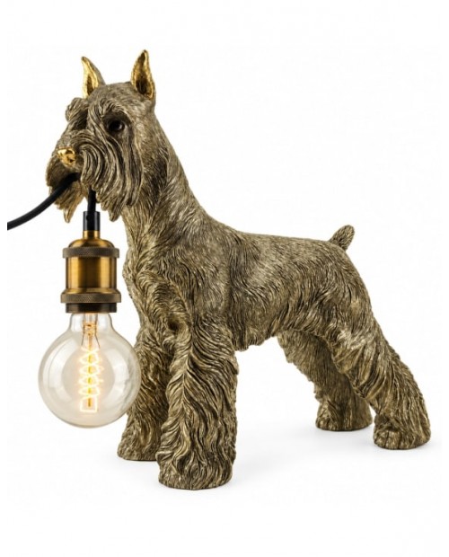 Stalinis šviestuvas šuo "Schnauzer"