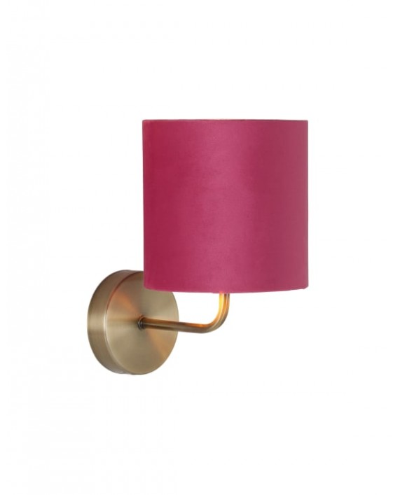 Sieninis šviestuvas "Cylinder Pink"