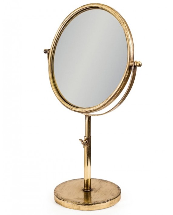 Pastatomas stalo veidrodis „Gold Convex“ Pastatomas stalo veidrodis „Gold Convex“