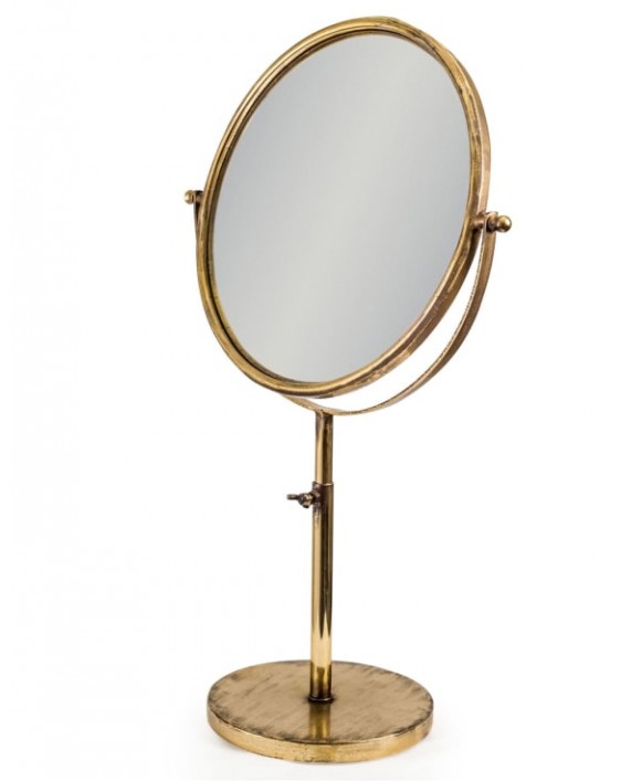 Pastatomas stalo veidrodis „Gold Convex“ Pastatomas stalo veidrodis „Gold Convex“