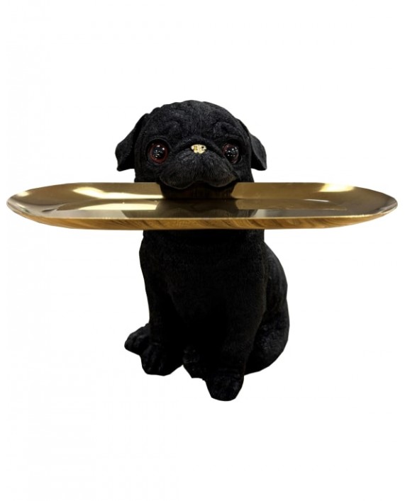 Vizitinių kortelių laikiklis "Pug dog"