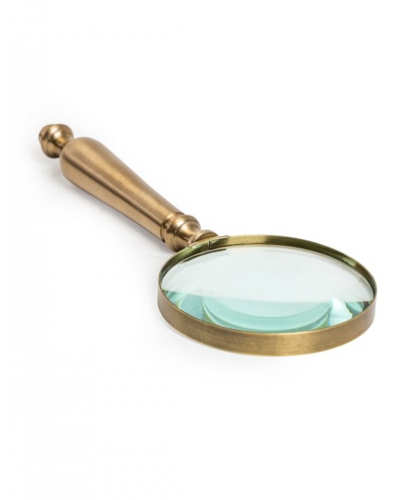 Lupa "Brass Glass L"