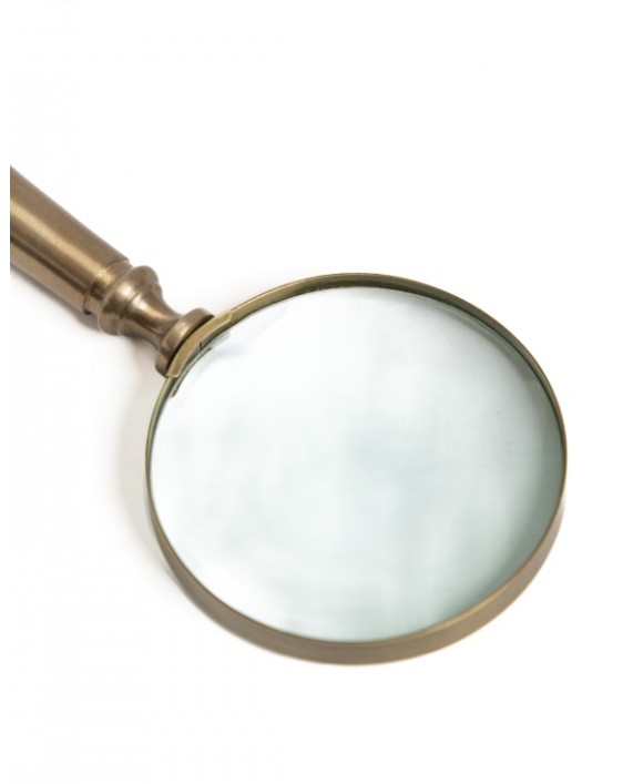 Lupa "Brass Glass L"