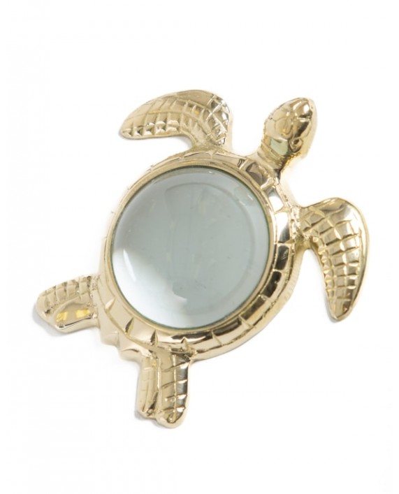 Lupa "BRASS TURTLE"