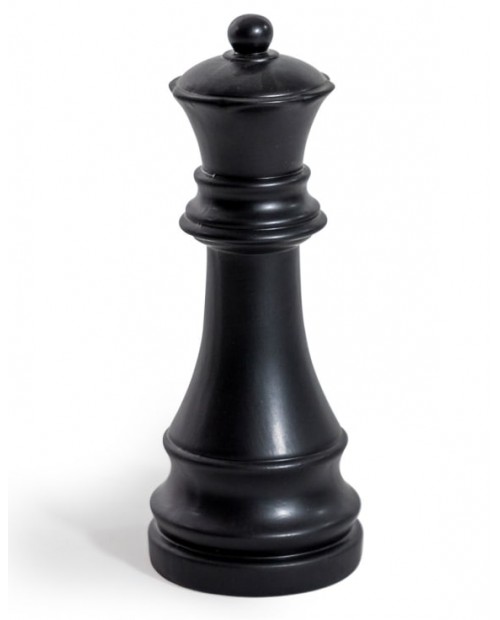 Šachmatų figūra "Queen Mat Black"