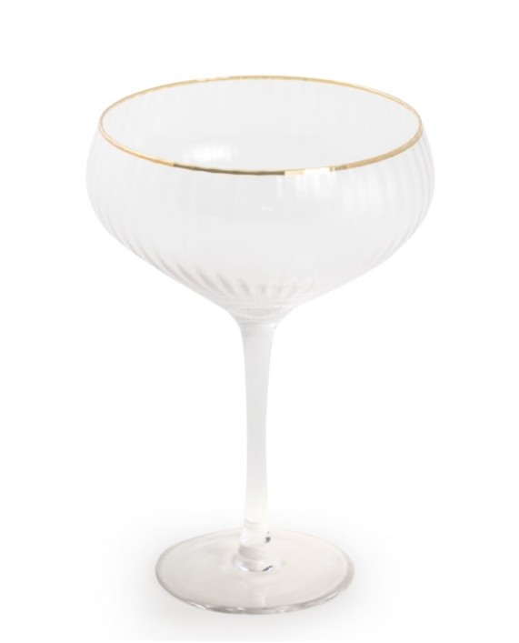 Šampano taurės "Coupe glod" (6vnt) Šampano taurės "Coupe glod" (6vnt)